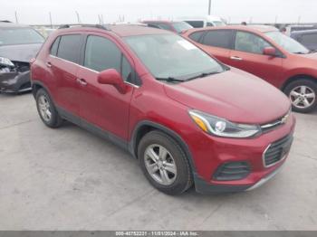  Salvage Chevrolet Trax