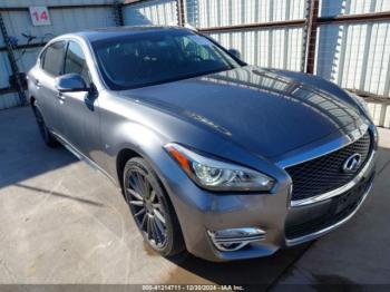  Salvage INFINITI Q70L