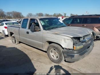  Salvage Chevrolet Silverado 1500