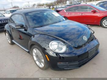  Salvage Volkswagen Beetle