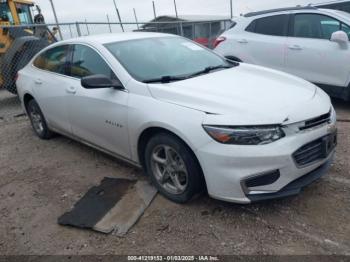  Salvage Chevrolet Malibu