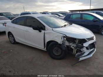  Salvage Chevrolet Cruze