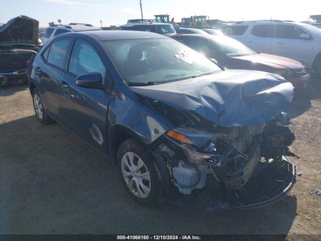  Salvage Toyota Corolla