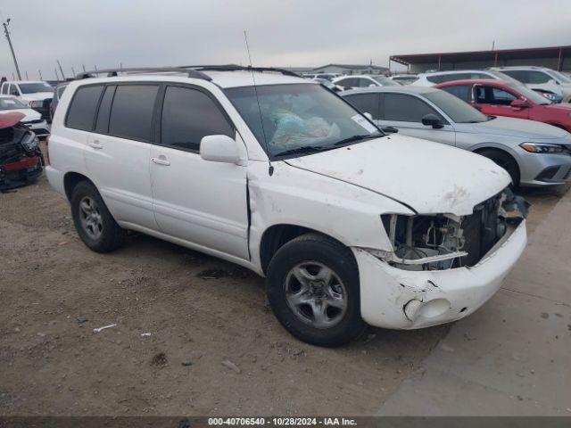  Salvage Toyota Highlander