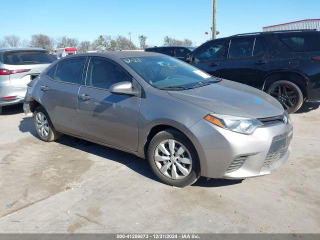  Salvage Toyota Corolla