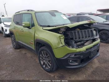  Salvage Jeep Renegade