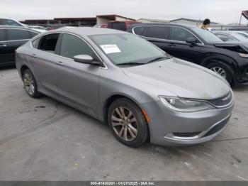  Salvage Chrysler 200