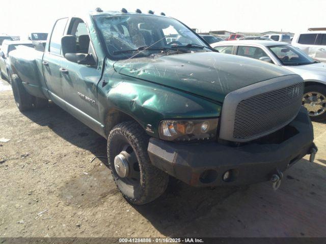  Salvage Dodge Ram 3500