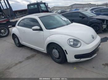  Salvage Volkswagen Beetle