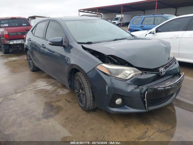  Salvage Toyota Corolla