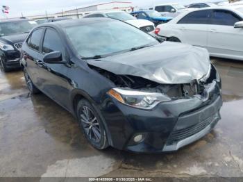  Salvage Toyota Corolla