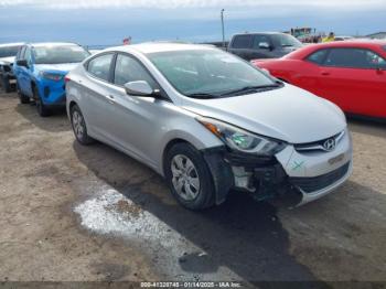  Salvage Hyundai ELANTRA