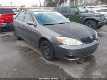  Salvage Toyota Camry