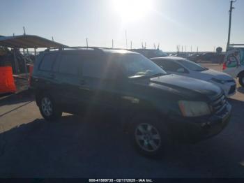  Salvage Toyota Highlander