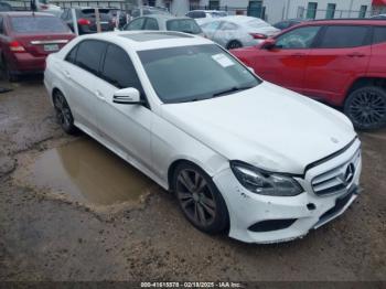  Salvage Mercedes-Benz E-Class