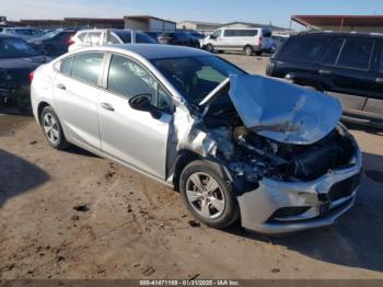  Salvage Chevrolet Cruze