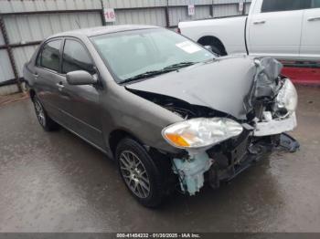  Salvage Toyota Corolla