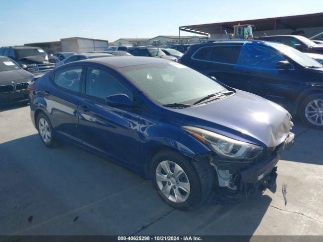  Salvage Hyundai ELANTRA