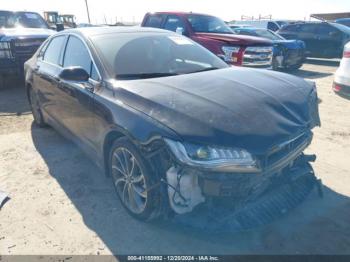  Salvage Lincoln MKZ Hybrid