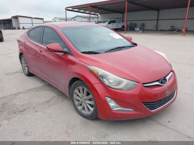  Salvage Hyundai ELANTRA