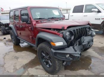  Salvage Jeep Wrangler