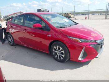  Salvage Toyota Prius Prime