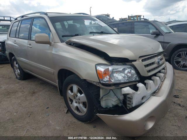  Salvage Toyota Highlander