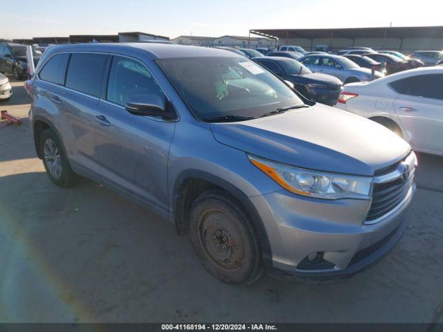  Salvage Toyota Highlander