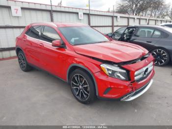  Salvage Mercedes-Benz GLA