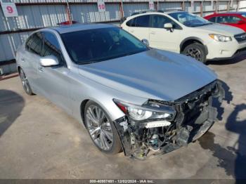  Salvage INFINITI Q50