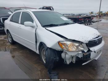  Salvage Toyota Corolla