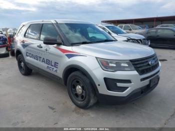  Salvage Ford Police Interceptor Utilit