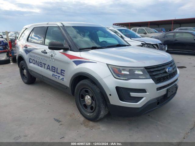  Salvage Ford Police Interceptor Utilit