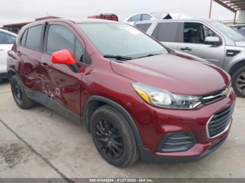  Salvage Chevrolet Trax