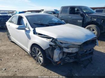  Salvage Lincoln MKZ