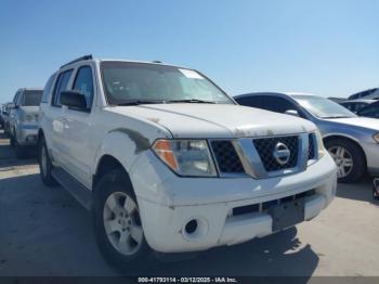  Salvage Nissan Pathfinder