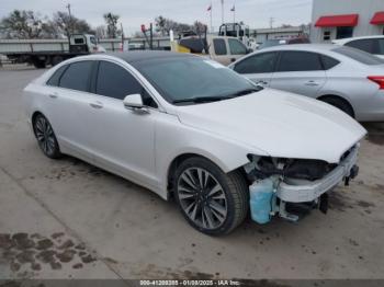  Salvage Lincoln MKZ