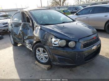  Salvage Chevrolet Sonic