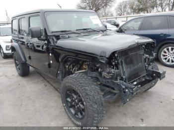  Salvage Jeep Wrangler