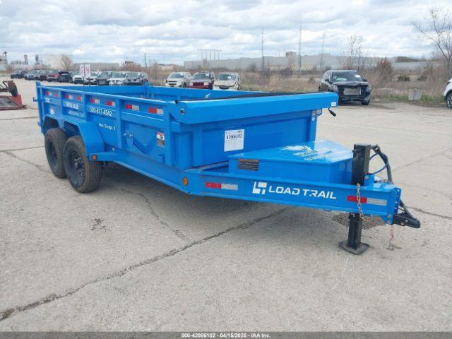  Salvage Load Trail 14  Dump Trailer