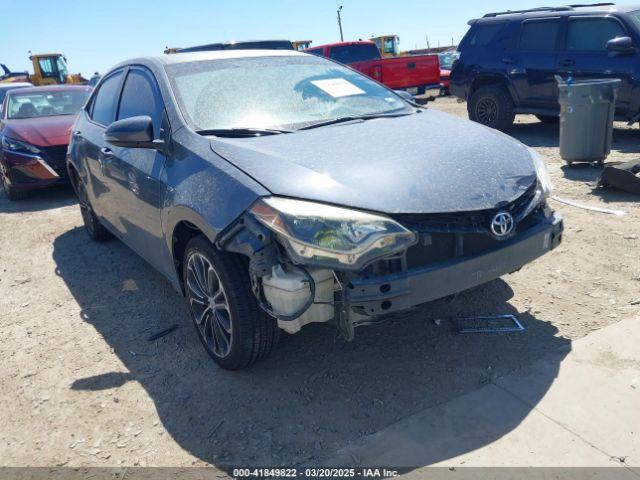  Salvage Toyota Corolla