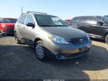  Salvage Toyota Matrix