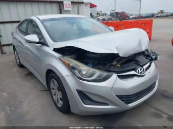  Salvage Hyundai ELANTRA