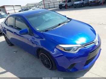  Salvage Toyota Corolla