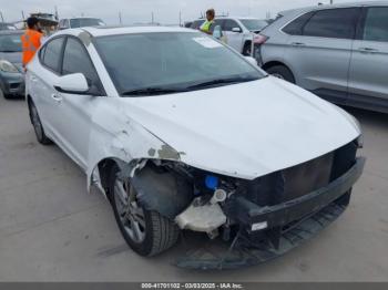  Salvage Hyundai ELANTRA