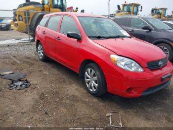  Salvage Toyota Matrix