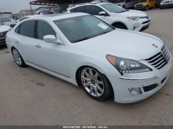  Salvage Hyundai Equus