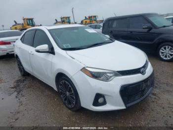  Salvage Toyota Corolla