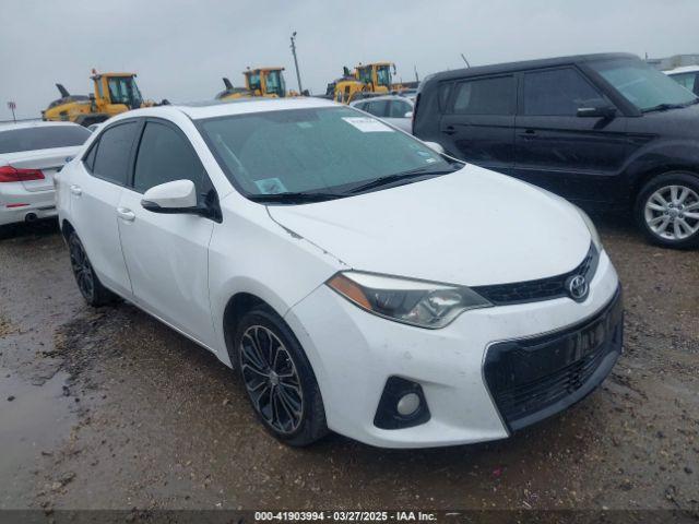  Salvage Toyota Corolla
