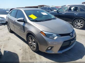  Salvage Toyota Corolla